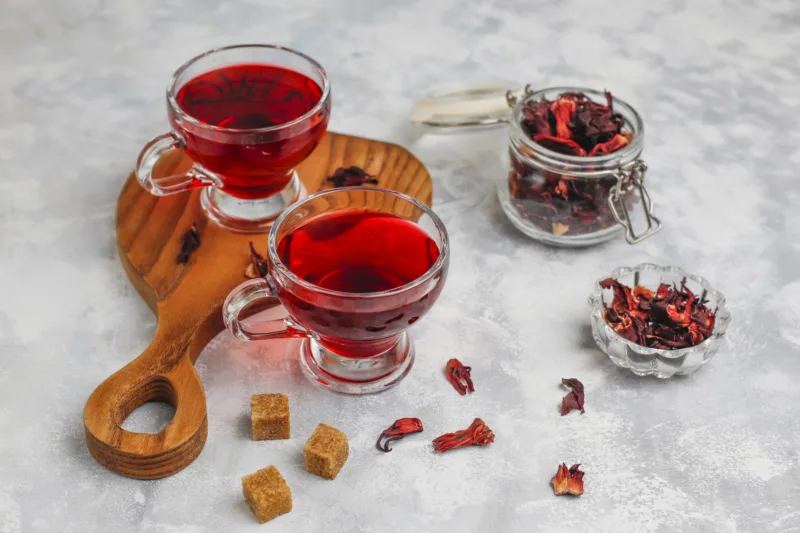 čaj od hibiskusa freepik