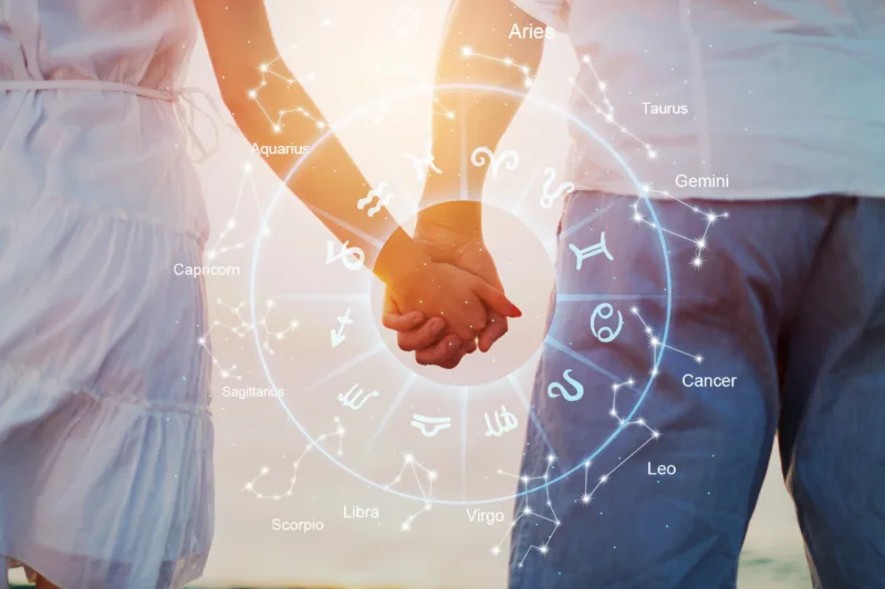 Double exposure of business people shaking hands with each other
