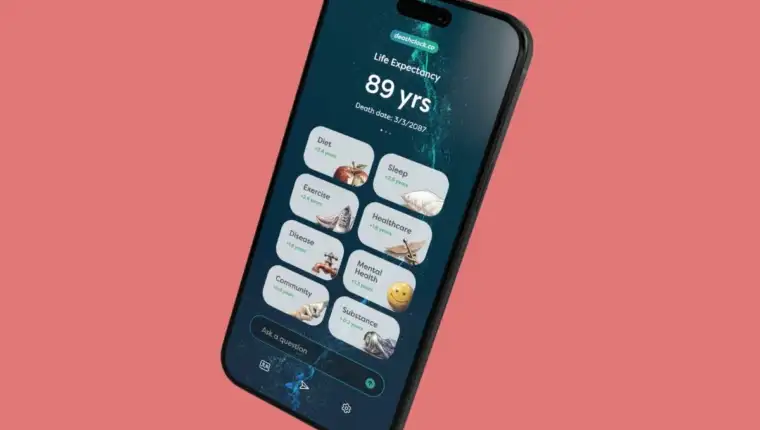 death clock aplikacija životni vijek