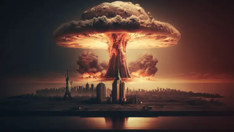 europe and usa after nuclear apocalypse image generative AI