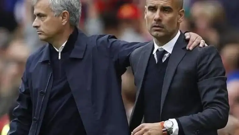 pep guardiola i jose mourinho