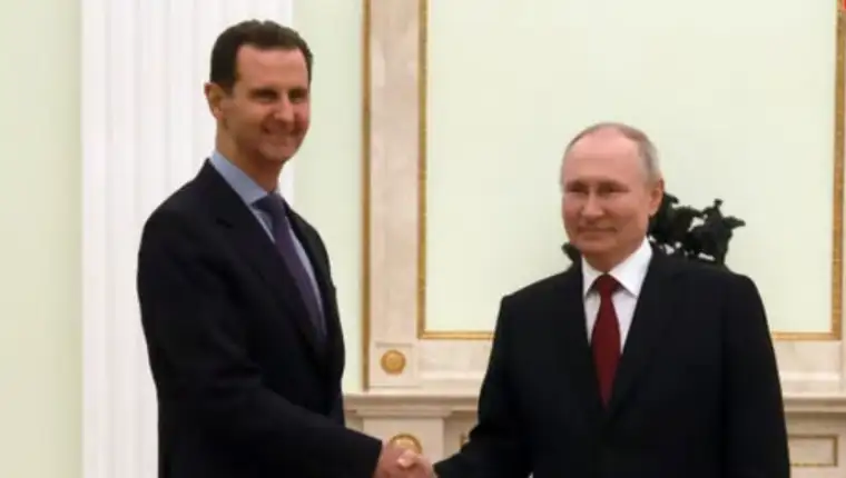 putin i assad