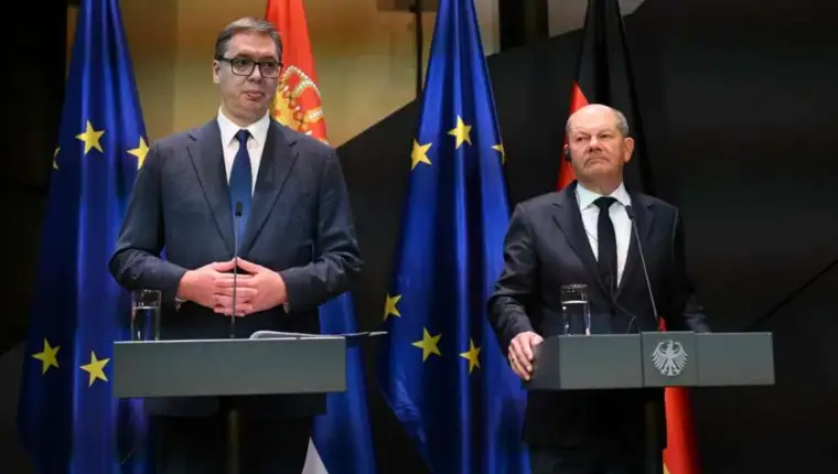 scholz i vučić