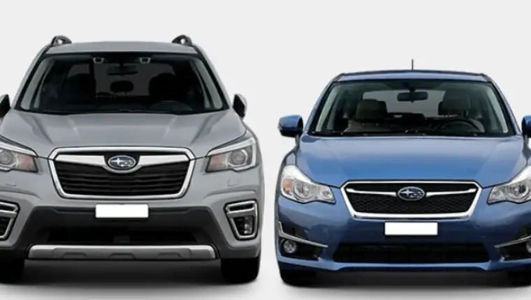 subaru forester i impreza