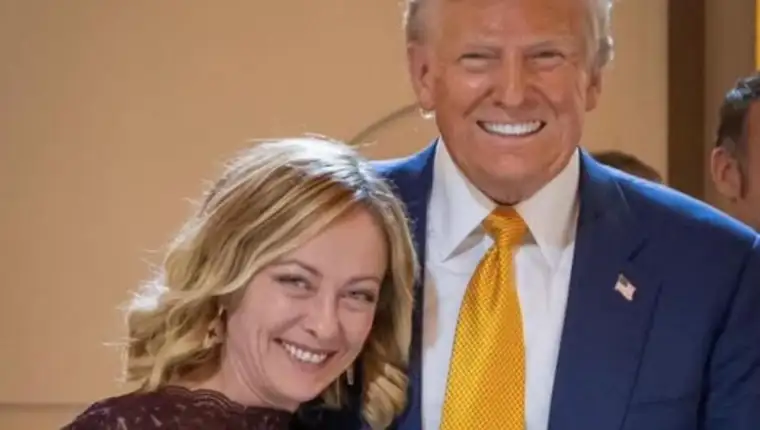 trump i meloni