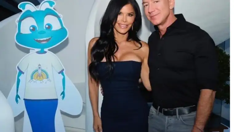 Lauren Sanchez i Jeff Bezos