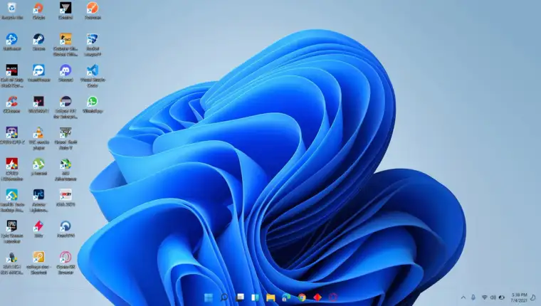 windows 11 taskbar