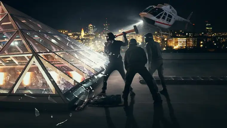 the helicopter heist serija netflix