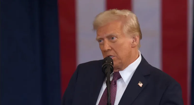 trumpov prvi govor