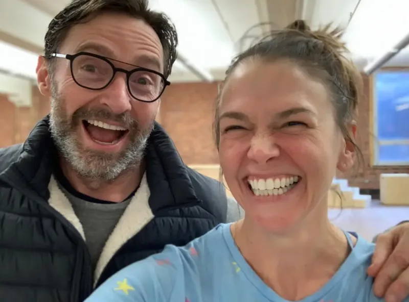 hugh jackman sarrah foster