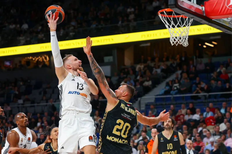 Euroleague Basketball Real Madrid vs Monaco