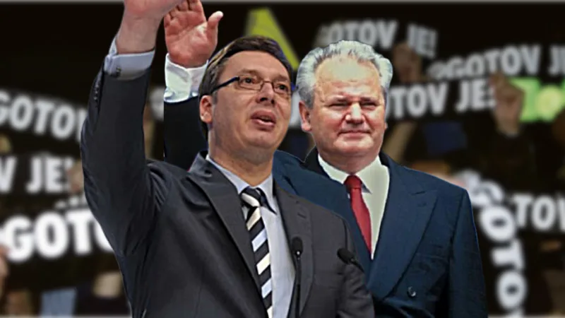 Slobodan Milošević, Aleksandar Vučić