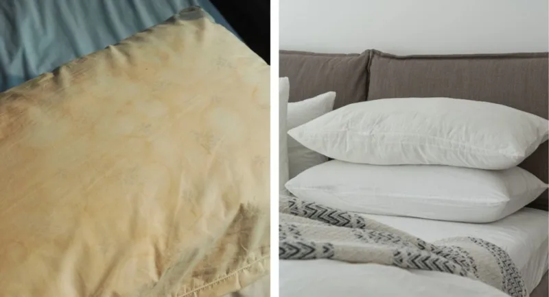 požutjeli jastuci