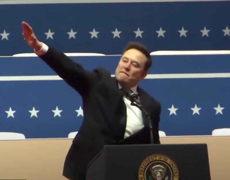 elon musk pozdrav