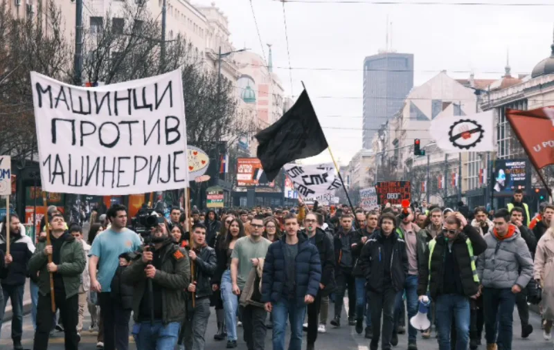 studentski protesti srbija