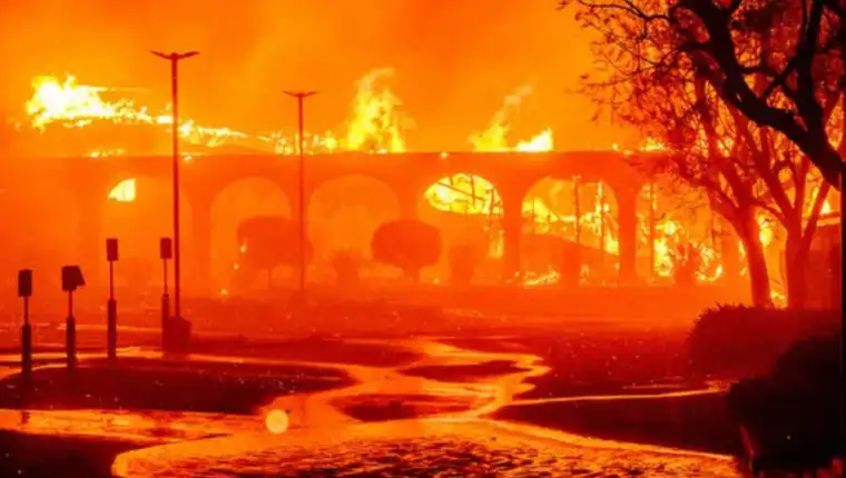 California požar