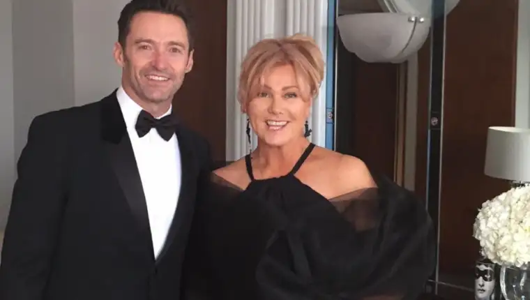 hugh jackmen i Deborra Lee Furness