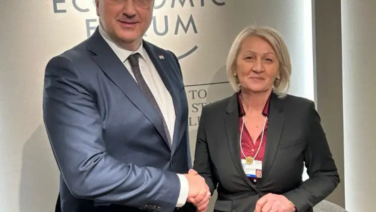 Andrej Plenković i Borjana Krišto