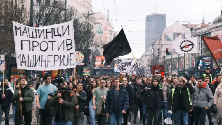 studentski protesti srbija