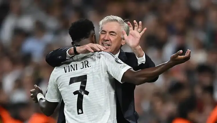 ancellotti i vinicius