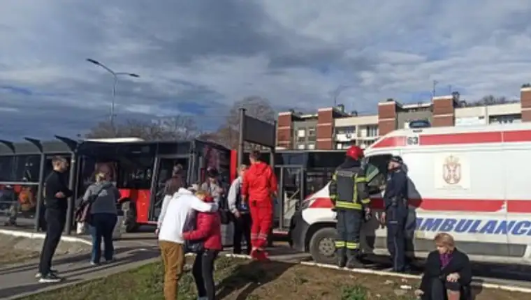 beograd sudar autobusa