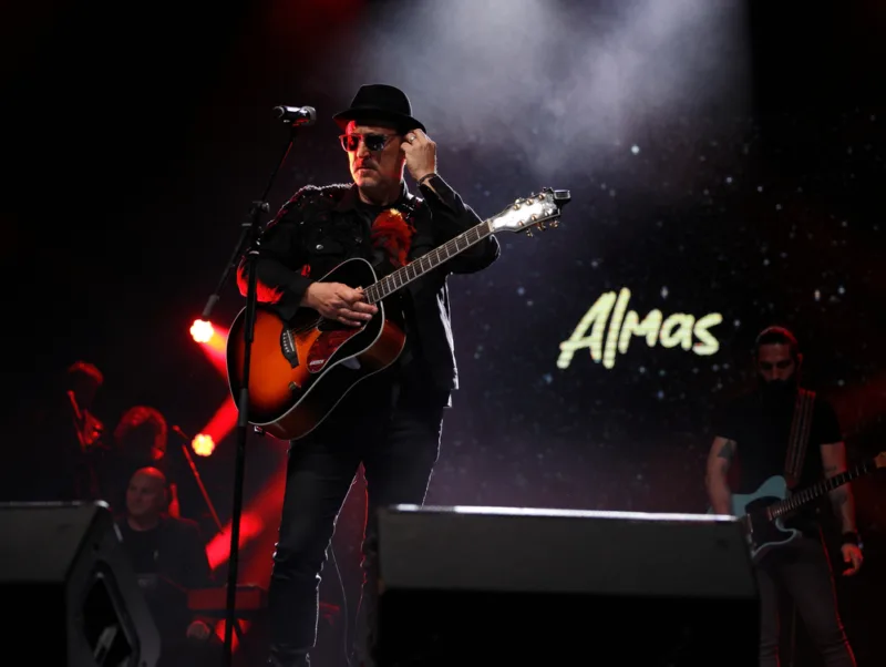 Almas Smajlović performs at BKC in Sarajevo, May 9, 2024.