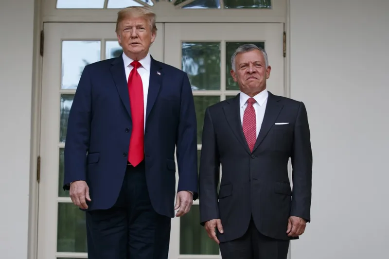 trump abdullaj kralj jordana