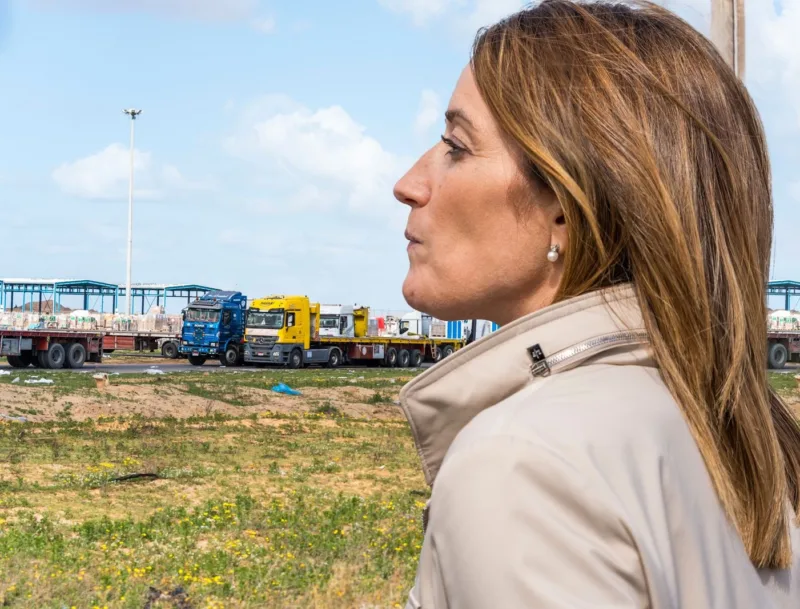 Roberta Metsola u gazi