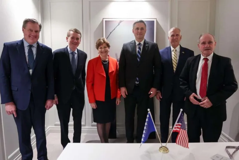 Bećirović s američkim senatorima i kongresmenom