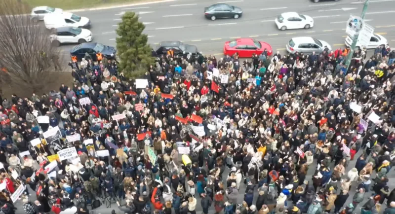 protesti inela selimović sarajevo