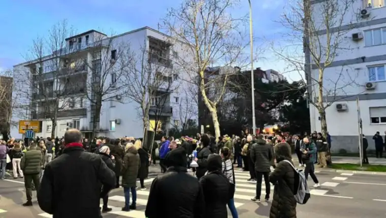 studenti blokada saobracaj 1