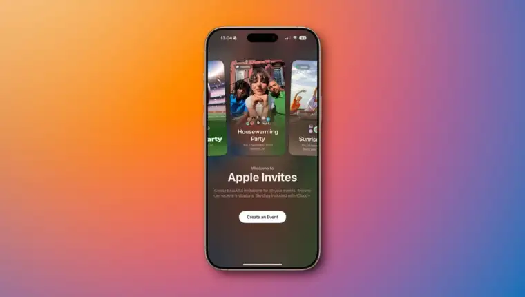 apple invites aplikacija