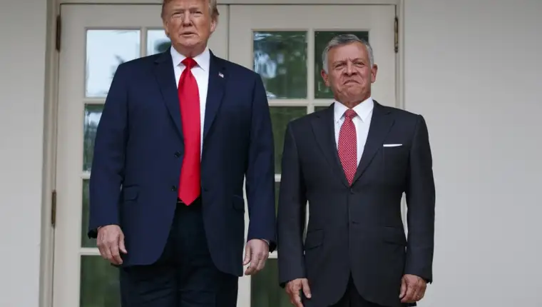 trump abdullaj kralj jordana