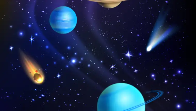 Space Background Illustration