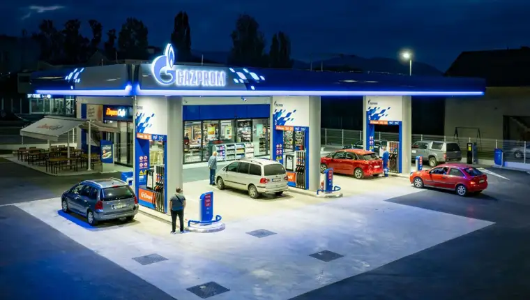 gazprom benzinska pumpa