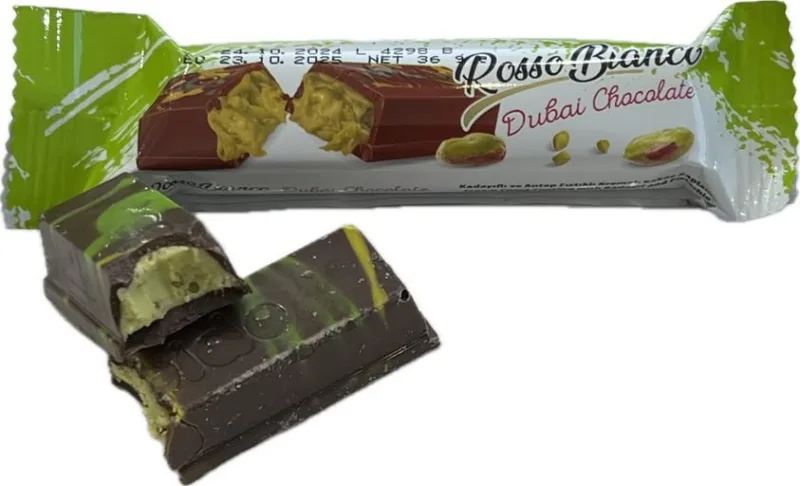 Rosso Bianco Dubai Chocolate povlačenje s tržišta
