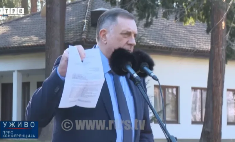 dodik tuzi poziv