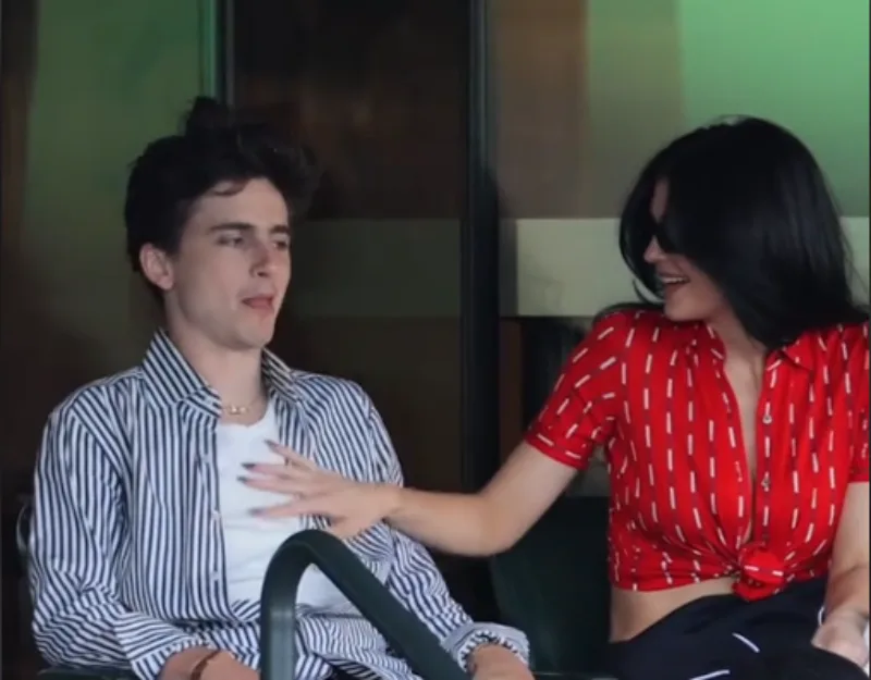 Timothée Chalamet i Kylie Jenner