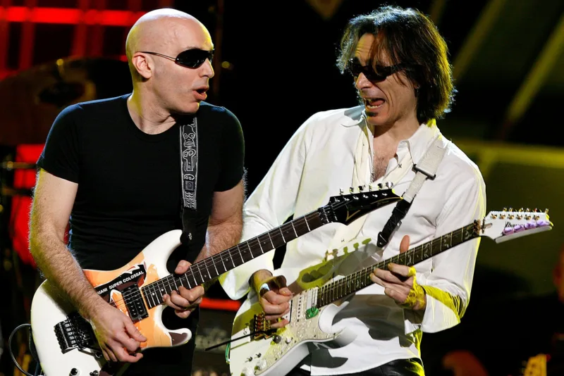 Joe Satriani i Steve Vai