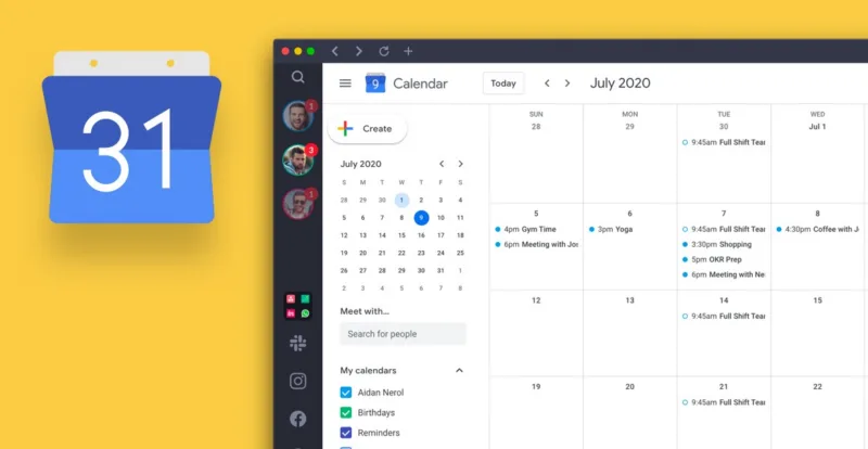 google kalendar gmail