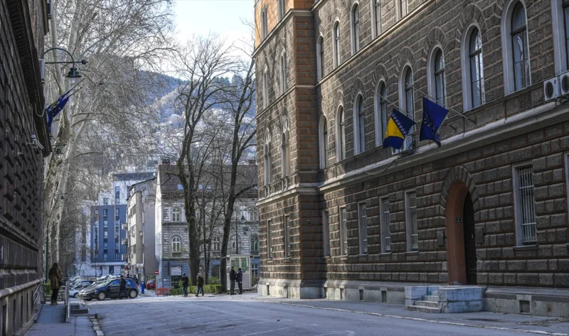 Zastave na pola koplja Predsjedništvo BiH