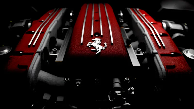 ferrari v12 motor
