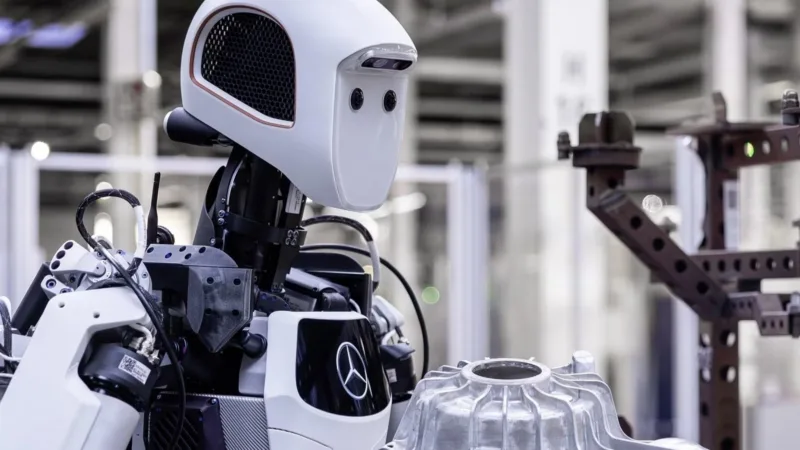 mercedes roboti fabrika