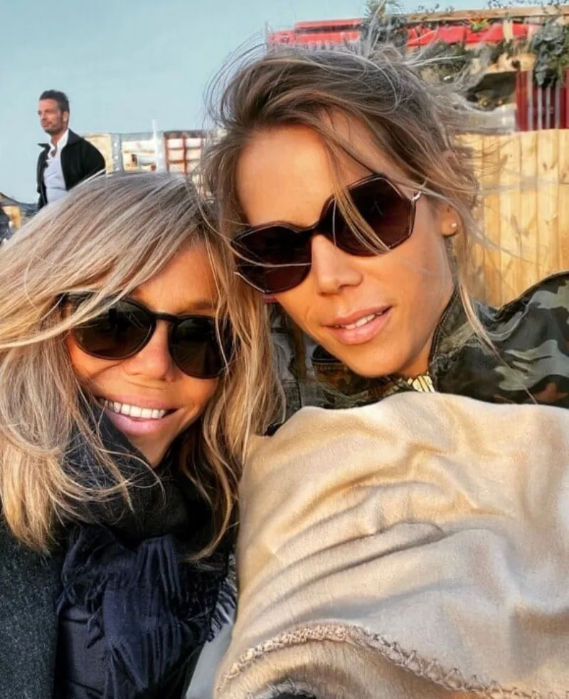 brigitte macron i Tiphaine Auzière