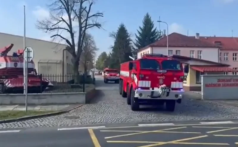 eksplozija u skladistu municije češka - screenshot