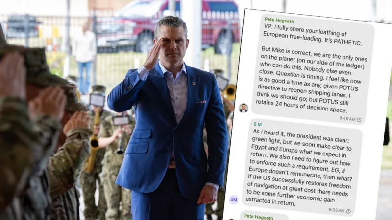 pete hegseth prepiska
