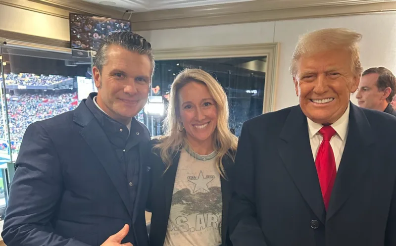 hegseth supruga trump