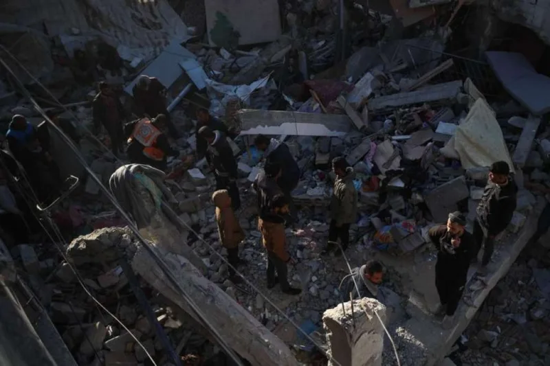 gaza potraga rusevine