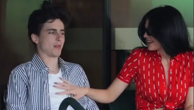 Timothée Chalamet i Kylie Jenner