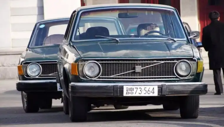 volvo 144 sjeverna koreja